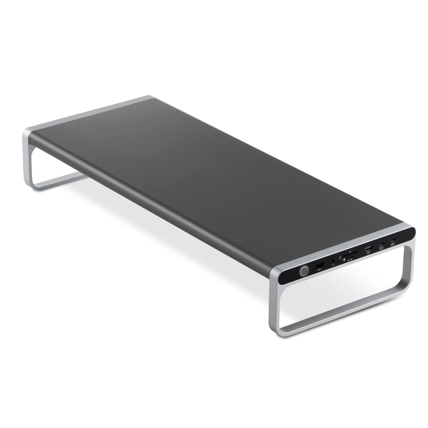 

ELECOM Док-станция 12-в-1 Тип подставки для монитора До 27 дюймов Питание ПК 100 Вт x 2 порта Черный USB-C (Блок питания 30 Вт) DST-W08 серый