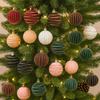 Plastic Christmas Decoative Balls Hanging Xmas Tree Ornaments Christmas Color Balls  Home Decor