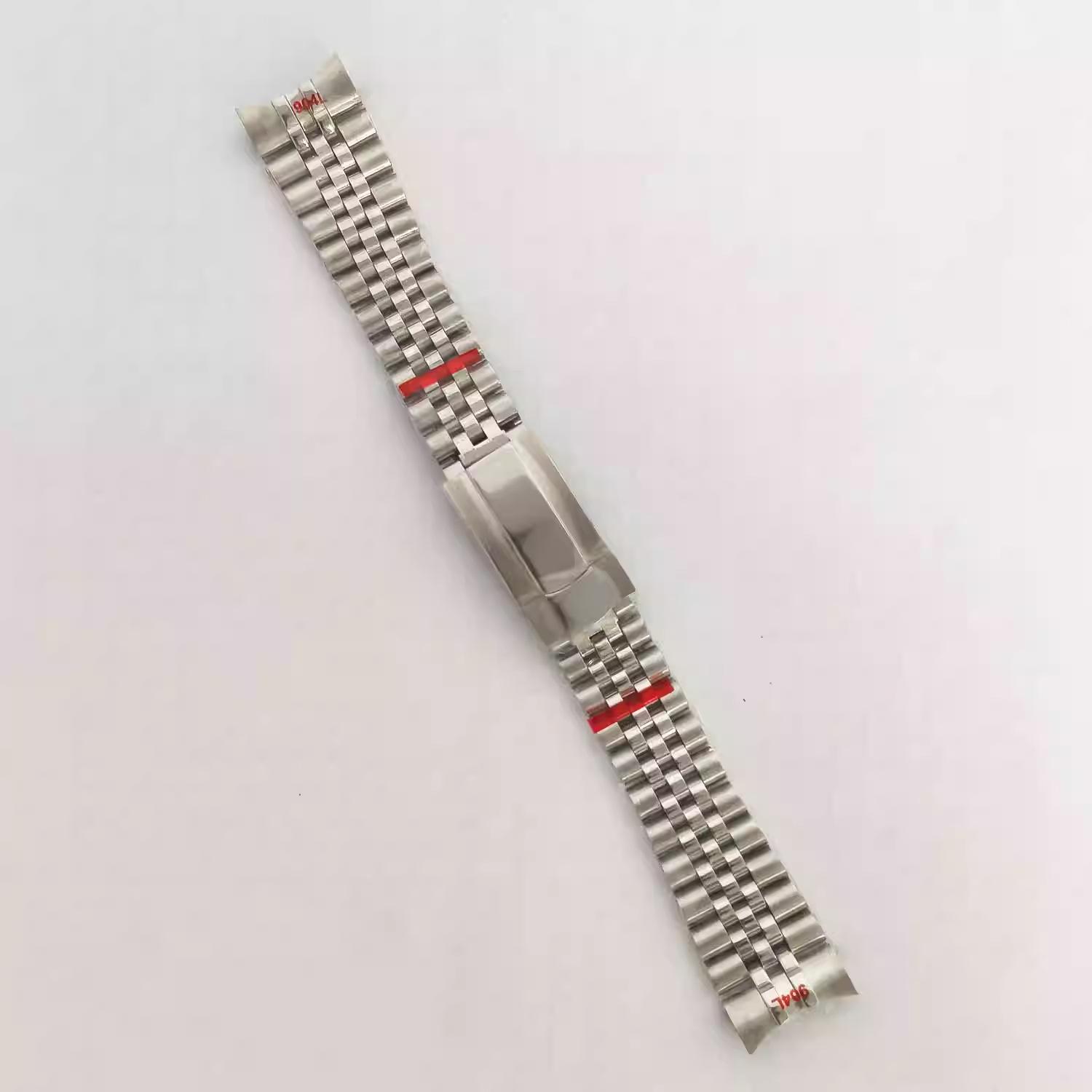 

20mm Five-Bead Watch Band with Single Folding Clasp - Compatible with Our Watch Case