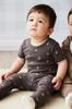 OC Short Sleeve Bodysuit Fox Cubs Wolf JBCO245525 Baby DBRW 50 [Jamie Kay]
