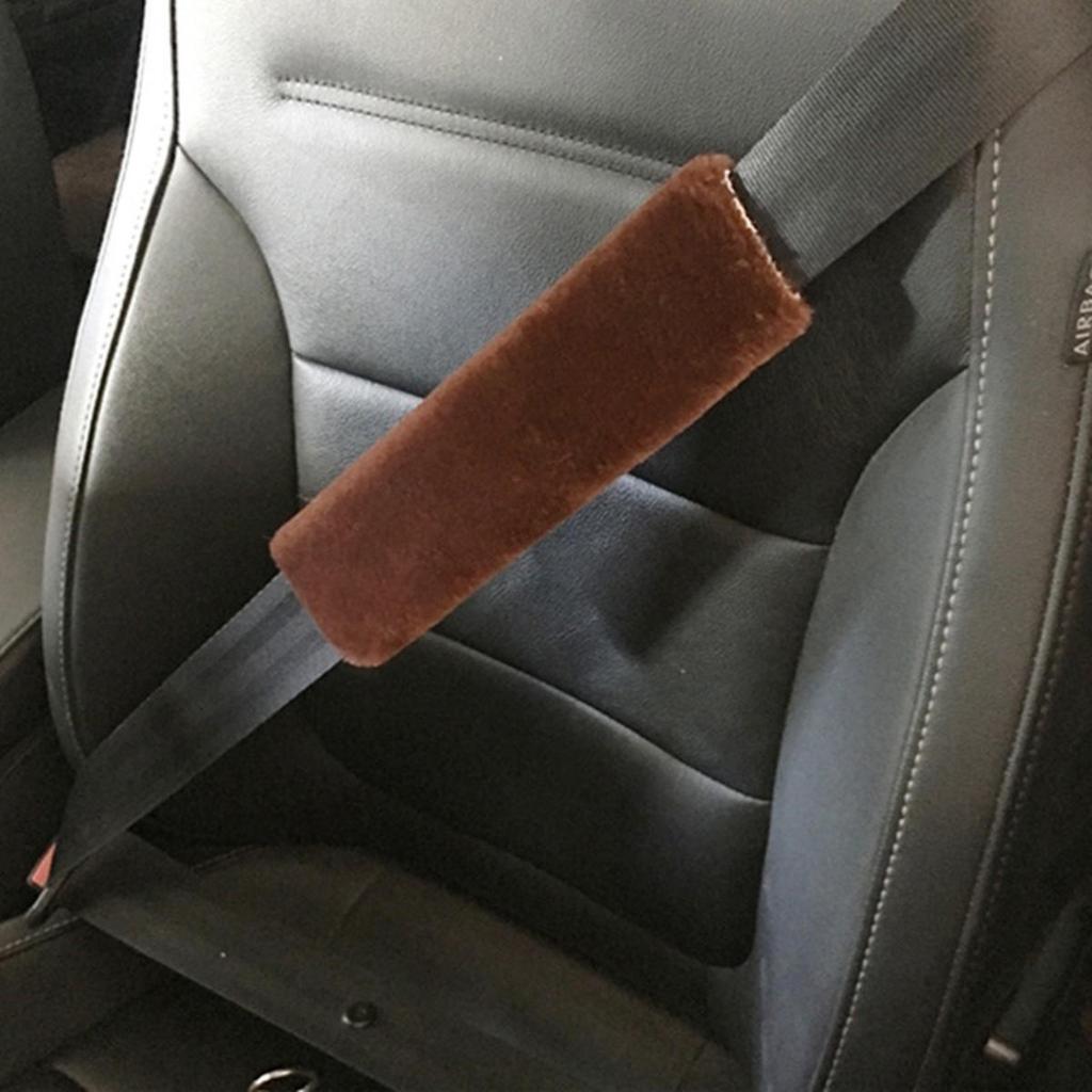 2pc Universal Car Safety Belt Cover Adjustable Seat Belt Cover Shoulder Strap Covers Car Shoulder Protector Pad Auto Accessories