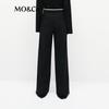 MO&Co. Women's High-Waist Straight-Leg Trousers