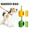 Mango Shape Waste Bag Dispenser Plastic Garbage Bags Holder New Dog Poop Bags  for Walking