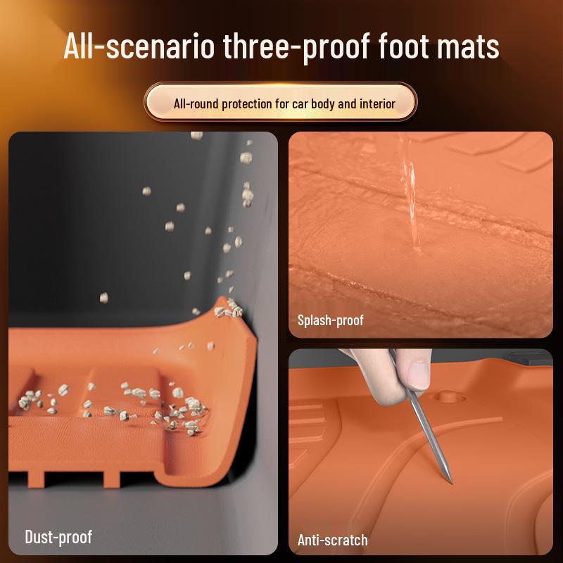 Tailored TPE Trunk Mat for Geely Galaxy M9 Six-Seater - Car Tail Box Modification Accessory