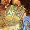Vintage Painting Metal Bookmark Hollow Bookmark With Long Tassel For Book Club Readers Friends Teachers Students Stationery