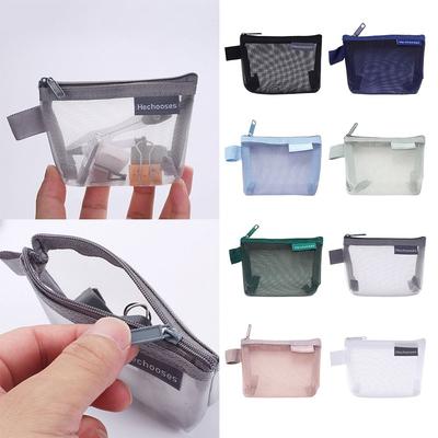 Schlüssel Büro Lippenstift Netz Münzbeutel Dreidimensional Kleine Gegenstände Aufbewahrung Kartenhalter Nylon Mini Kosmetiktasche Schulbedarf
