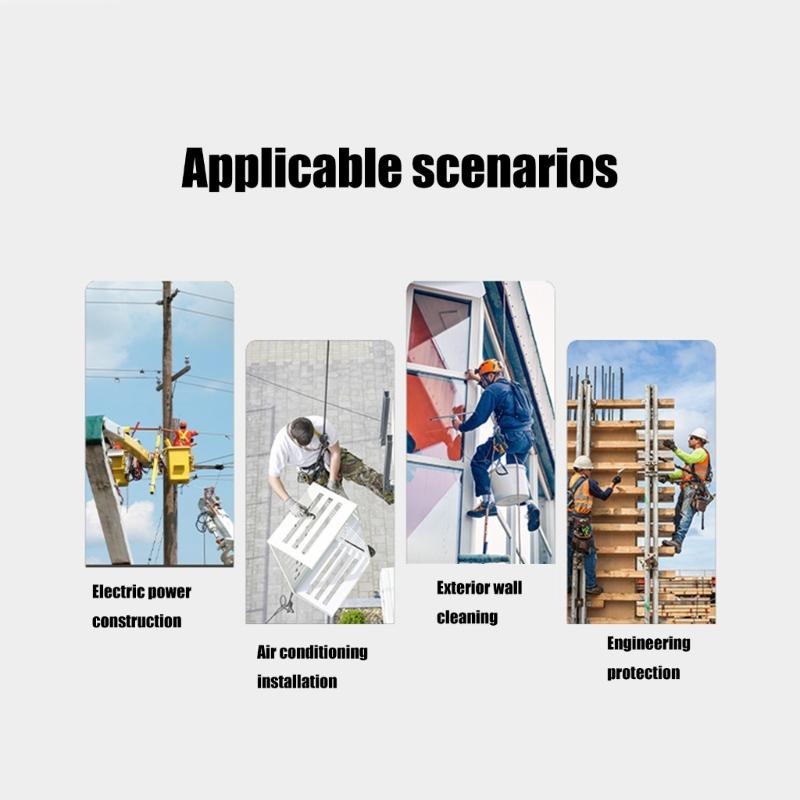 5pcs Safety Rope Protective Sleeve Fixed Rope Edges Protectors Climbing Rope Protectors Retraction Device Climbing Supply
