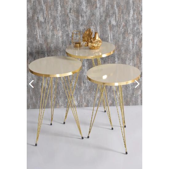 

Золотая кремовая проволока для столика для гнездования