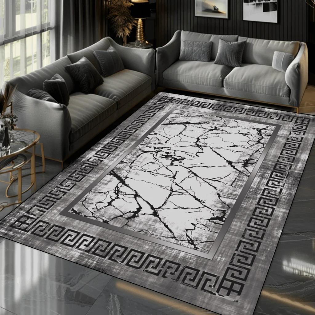 

Скандинавська розкішний висококласний килим для вітальні, прикраса для дому, сучасні килими великої площі для спальні, еластичний, можна прати, нековзний килимок для дверей 200*250cm