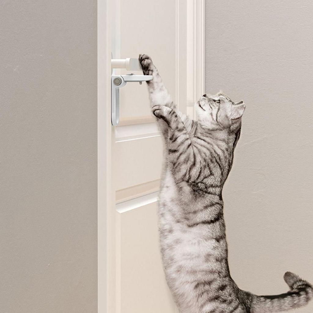 Multifunktionaler Kindersicherer Türgriff Sicherheitsverriegelung Hochbelastbar Babyschutz Sicherheitsriegel Für Balkon Küche Wohnung