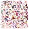 35-150pcs Unicorn Stickers Cute Pony Graffiti Sticker Kawaii Animal Stationery Sticker Decals Classroom Learning Rewards