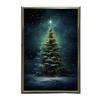 Choinka W Nocnym Blasku Choinka W Nocnym Blasku, 70X100 Cm, Bez Ramy, Papier Matowy 230 Gsm