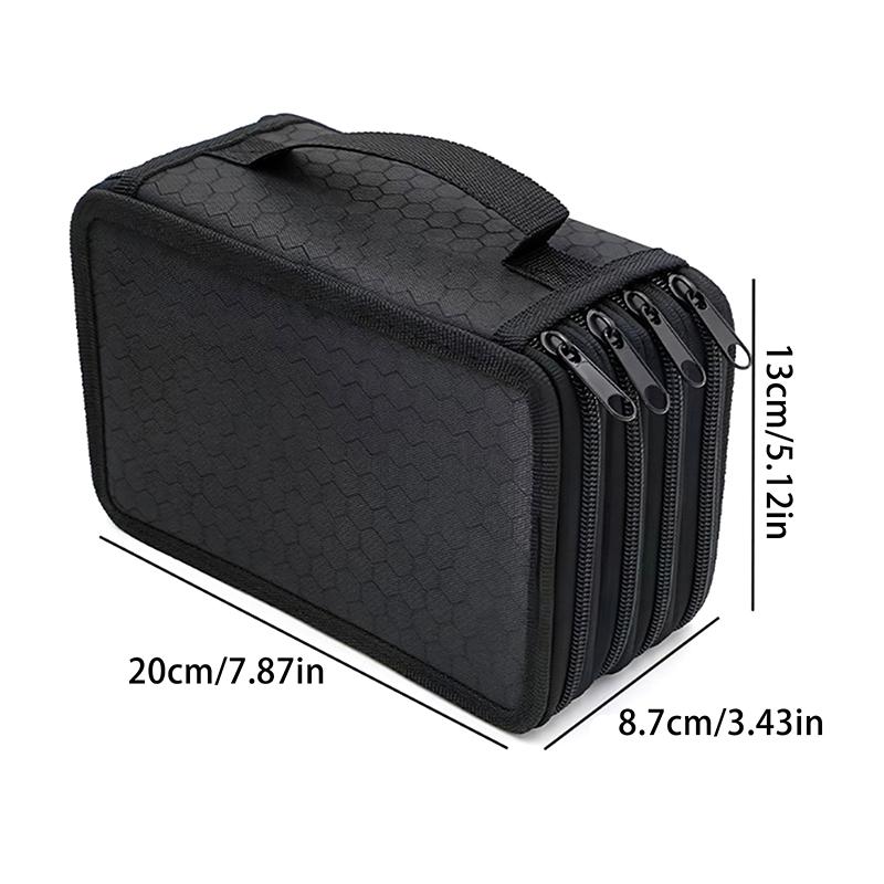 Large Capacity Nail Art Tool Bag Professional Nail Art Brush Case Portable Travel Bags Waterproof Manicure Storage Organizer