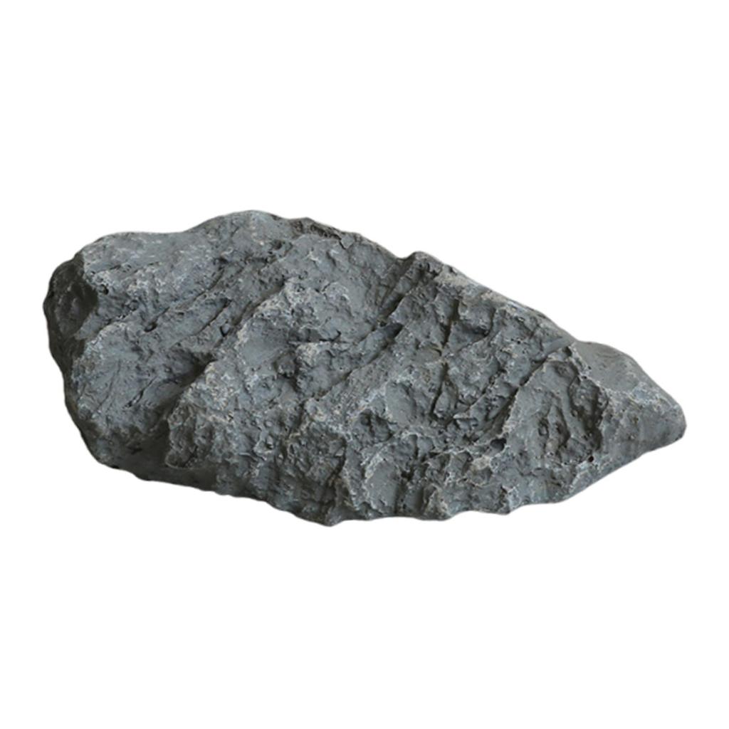 Fake Landscape Rock Yard Ornament Irregular Fiberglass Lightweight Realistic Highly Simulation Accessory Garden Decoration
