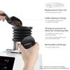 Espresso Coffee Grinder with Single-Dose Hopper and Silicone Bellow Air Blower Blaster, Residue Coffee Grinder Compatible with Mazzer, Niche, Zero, Ma