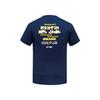 YONEX 259Tr009M Navy Men'S Badminton Text Graphic Short Sleeve T-Shirt