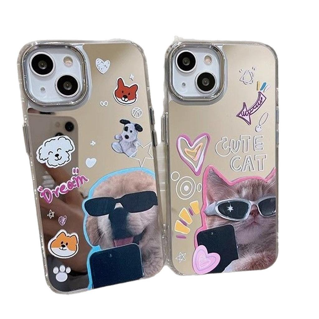 For Xiaomi 15PRO Acrylic Mirror Case Couple Phone Case Premium Mirror Phone Case for Redmi K70