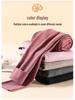 Velvet Autumn Women's Low Waist Double-Sided Brushed Warm Leggings