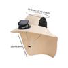 Solar Charging Fan Hat Wide Brim Breathable Mesh Fishing Outdoor