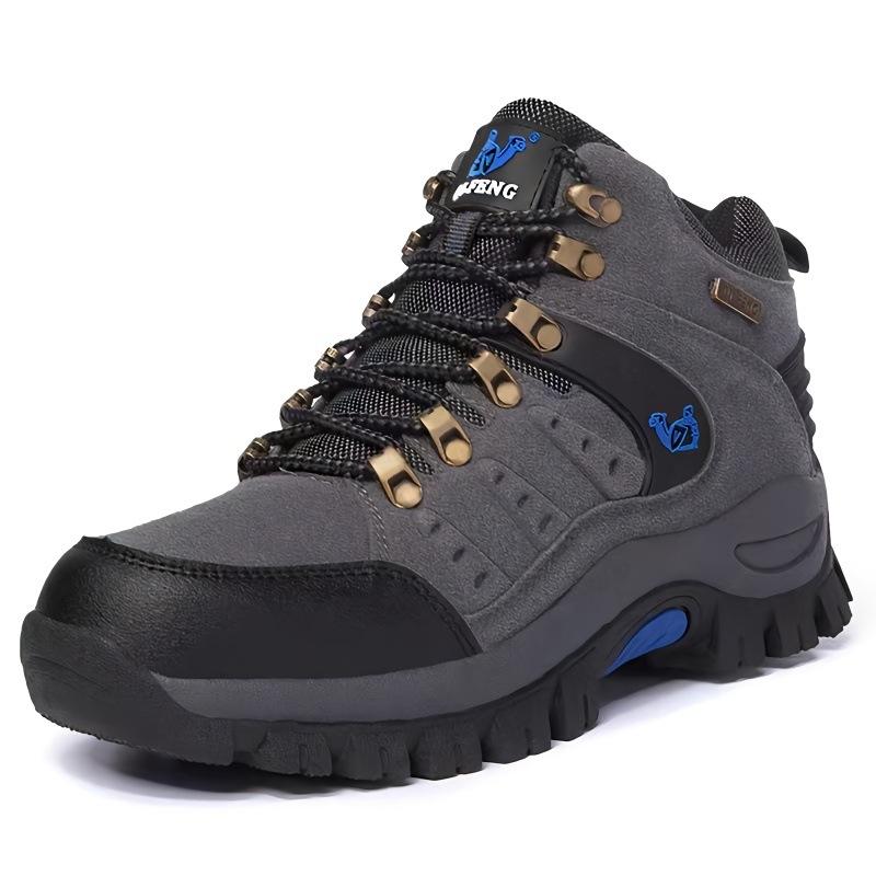 High-top shoes sports and leisure shoes waterproof, non-slip and wear-resistant outdoor mountaineering shoes travel shoes large size shoes