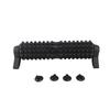 Foam Roller with Suction Cup Stand EVA Deep Tissue Massage Roller for Back Leg Fitness Exercise Relaxation Black
