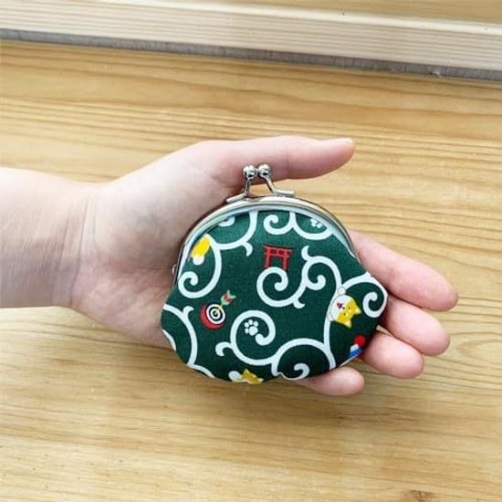 Kyosuke Japan-made coin purse clasp Daruma cotton pouch 8.59.5cm 2.6 sun holder wallet Japanese miscellaneous goods lucky charm red