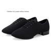 Modern Jazz Sneaker for Men Outdoor/indoor Ballroom Waltz Latin Salsa Dance Shoes Oxford Upper Adult Black for Low Heel
