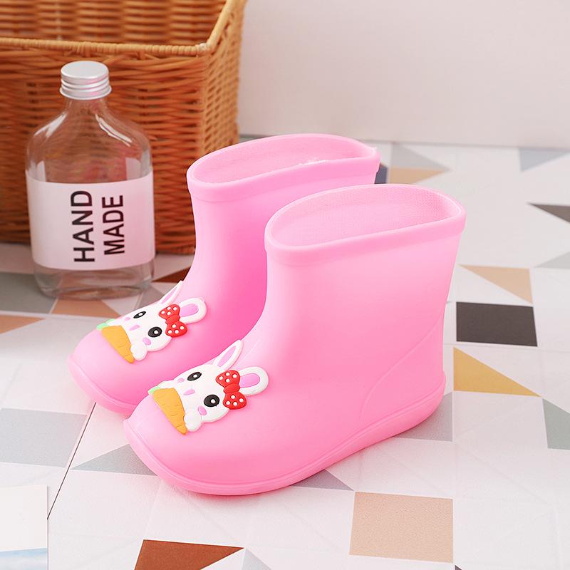 Little Duck Children's Cartoon Rain Boots - Cute Waterproof Boots for Toddlers and Kids