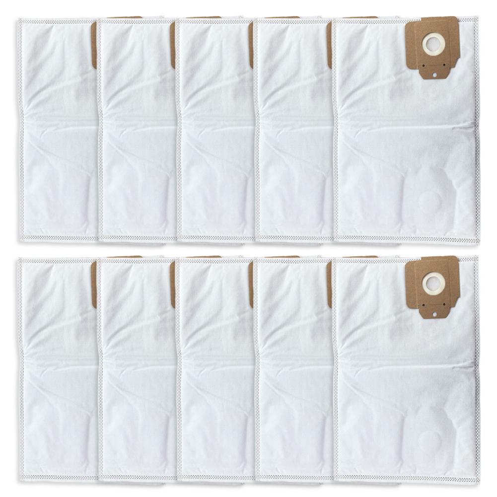 10 Pack of Dust Bags Compatible with For Karcher Cv30 Cv382 Vacuum Cleaner Sturdy Construction for Enhanced Performance