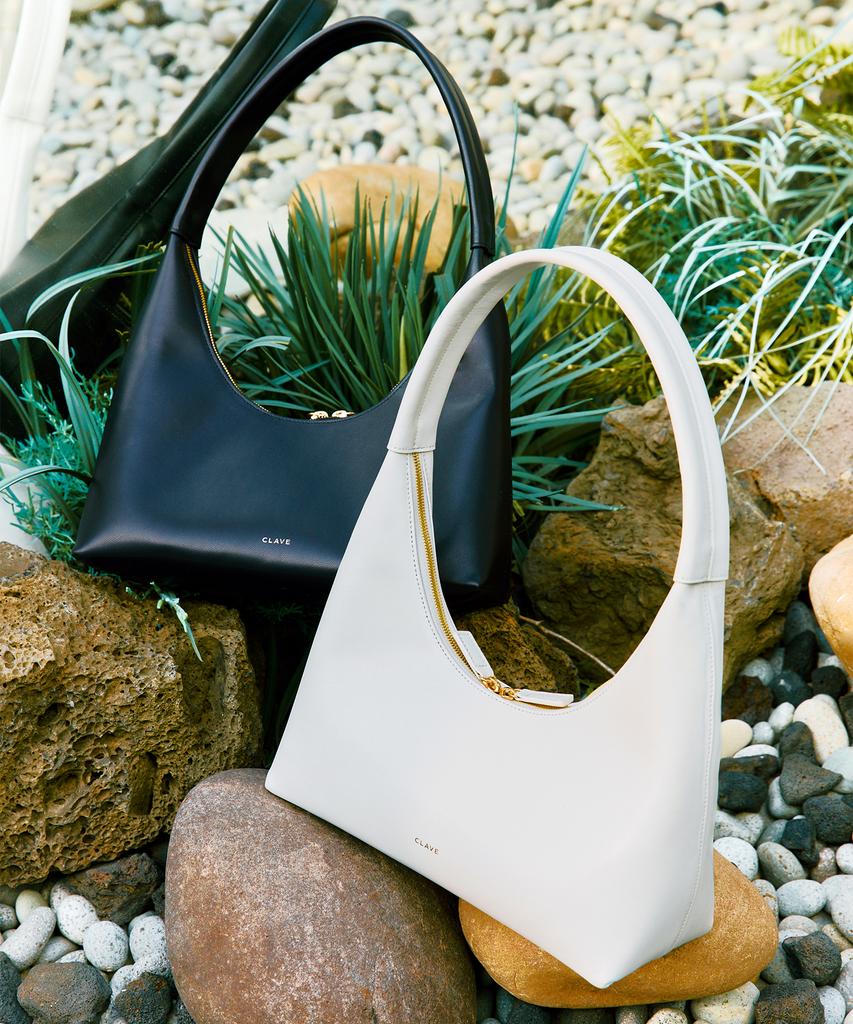 Clave Jamie White Shoulder Bag