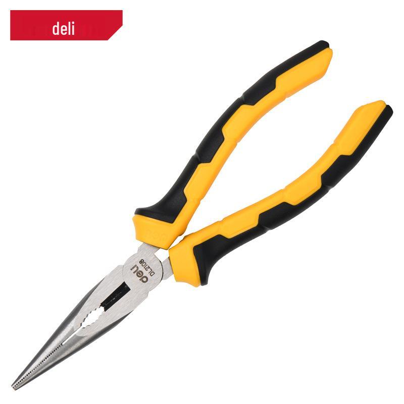 Комбинированный набор пассатижей Deli Tools DL2106 DL2108 (длинногубцы и острогубцы) для электриков 6 дюймов/8 дюймов