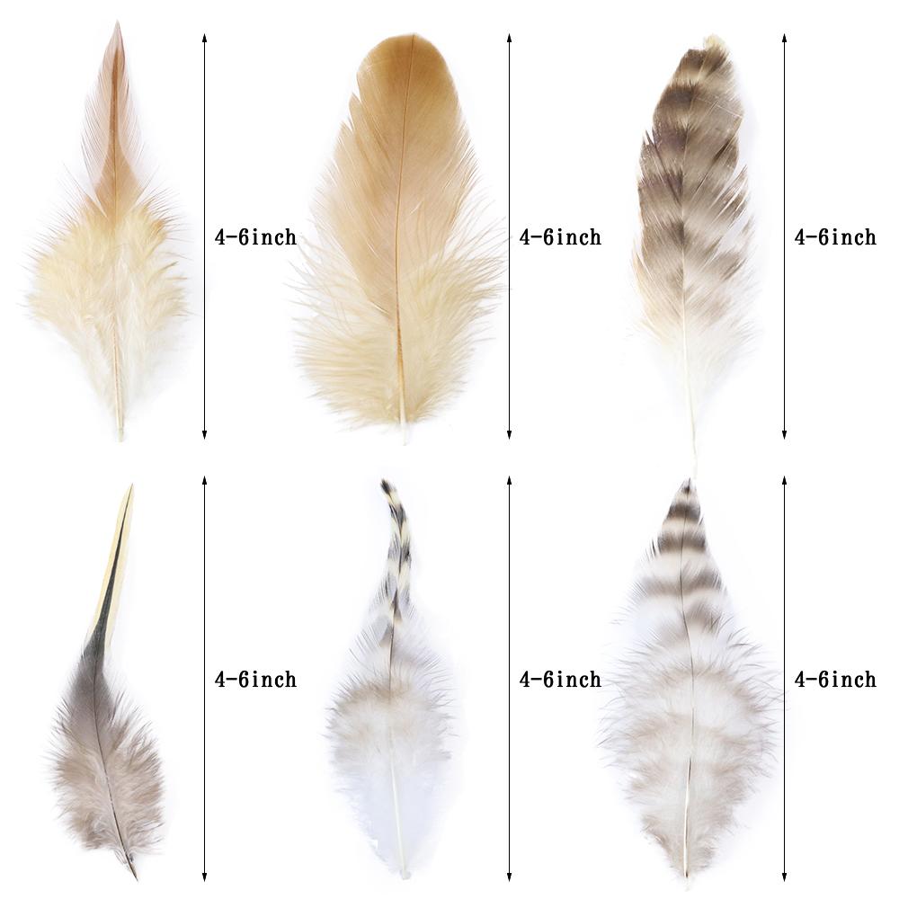 50/100Pcs Natural Pheasant Feathers Diy Crafts Jewelry Accessory Decoration Rooster Plumes High Quality
