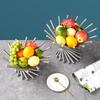 Stainless Steel Fruit Plate Daphne Fruit Plate Fashionable Fruit Basket Creative Art Fruit Bowl European Fruit Basket Household Fruit Basket