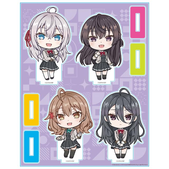 Next Door Who Sometimes Whispers In Russian Acrylic Character Stand Arya Yuki Masha Ayano Deformed Character Arya-san & & &