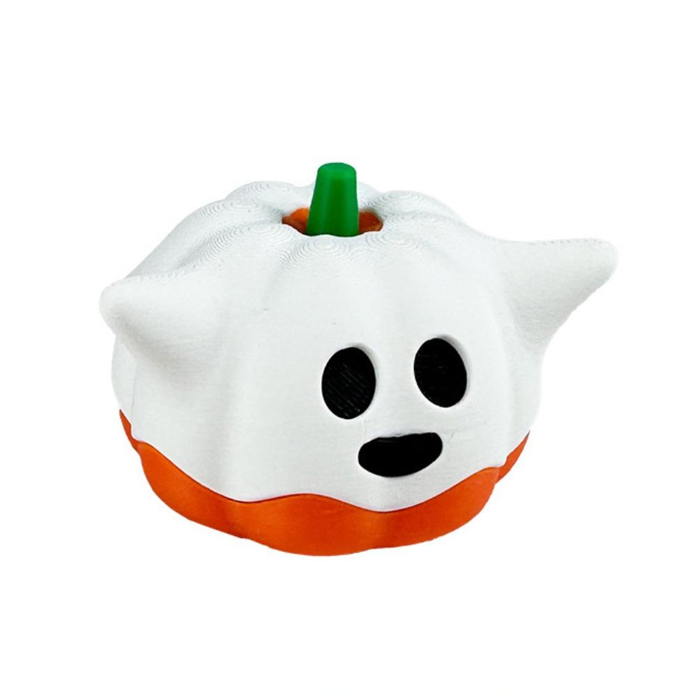 

Cute Halloween Ghost Pumpkin Statue Cartoon Miniature Sculpture Ornament Living Room белый