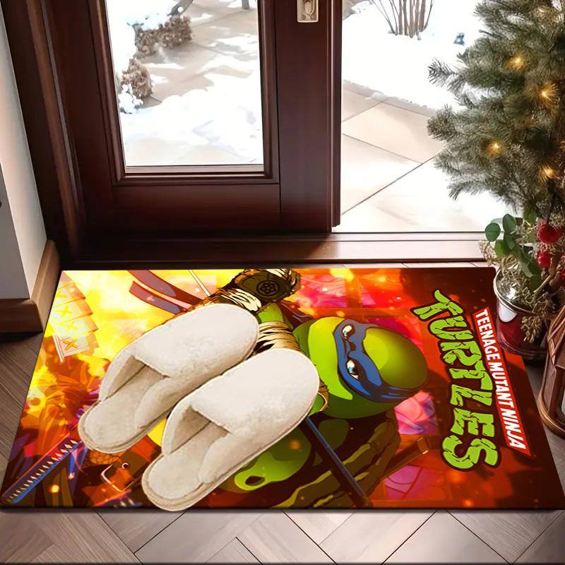Ninja Turtles Adventure Area Rug Suitable for Indoor And Outdoor,Carpets for Kitchens, Homes, Offices, Living Rooms,Home Decor,Christmas Gift