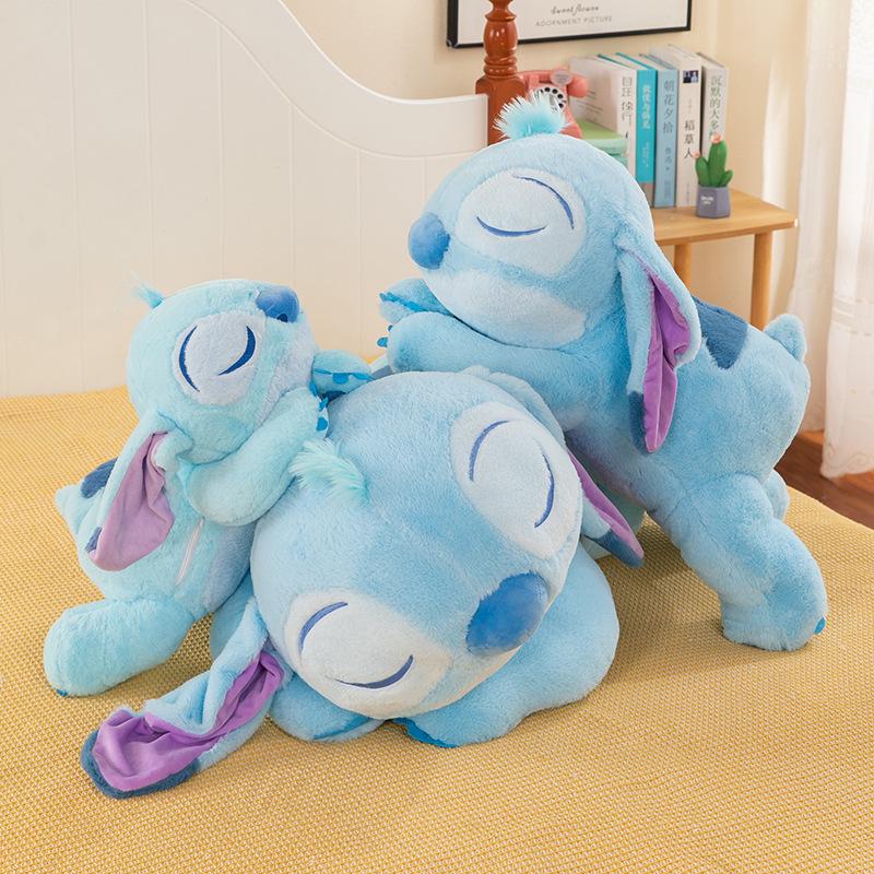 Heartbeat Stitch Cartoon Plush Pillow Doll - Cute Birthday Gift for Girls