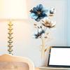 Watercolor Yumeiren Flowers Wall Stickers for Bedroom Living Room Home Decoration Wall Decal