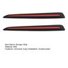 1 Pair Car Bumper Guard Anti-Collision Anti-Scratch Protective Strips for Front & Rear Universal Car Bumper Protector Guard for Most Vehicles