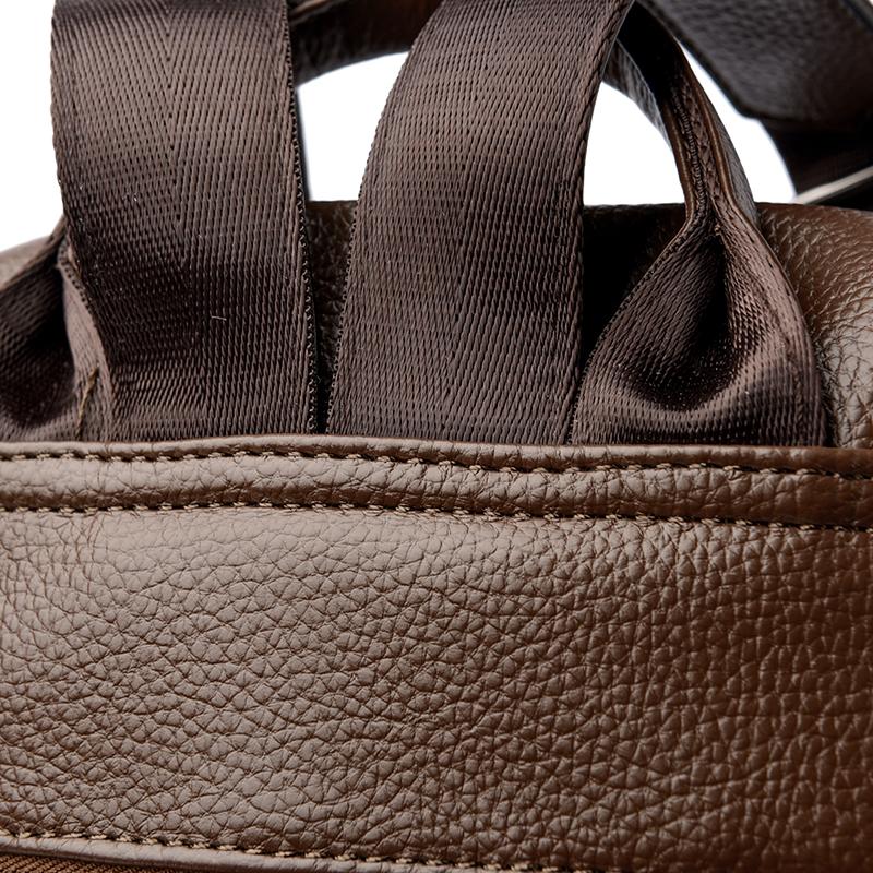 Women's Multi-functional Leather Backpack Retro Leather Shoulder Bag Large Capacity Backpack for Daily Commute and Weekend Outings and Travel