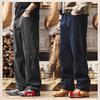 Pantaloni Cargo Dritti Stile Retrò Americano da Uomo Jieleinuo