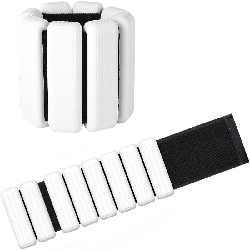 2-pound Fitness Running Sports Silicone Gravity Bracelet Set 2-pound set белый