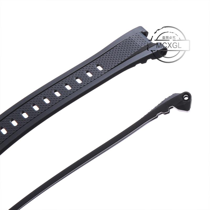 Pasek żywiczny Pasujący do Casio GST-B100 GST-210 GST-W300 Męski Sportowy Wodoodporny Silikonowy Pasek do Zegarka