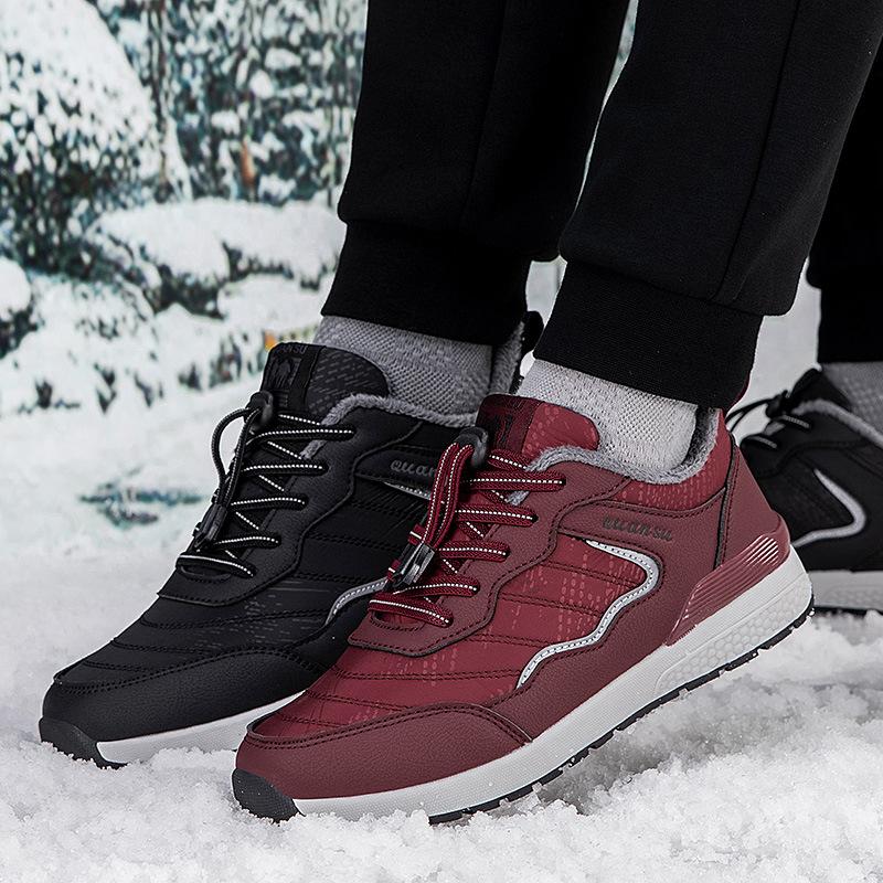 Two cotton shoes for the elderly cotton shoes winter velvet warm mother sports shoes middle-aged and elderly waterproof