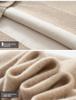Men's Autumn/Winter Thickened Cashmere Knit Half-High Neck Sweater - Business Casual, Loose Fit, Plus Size
