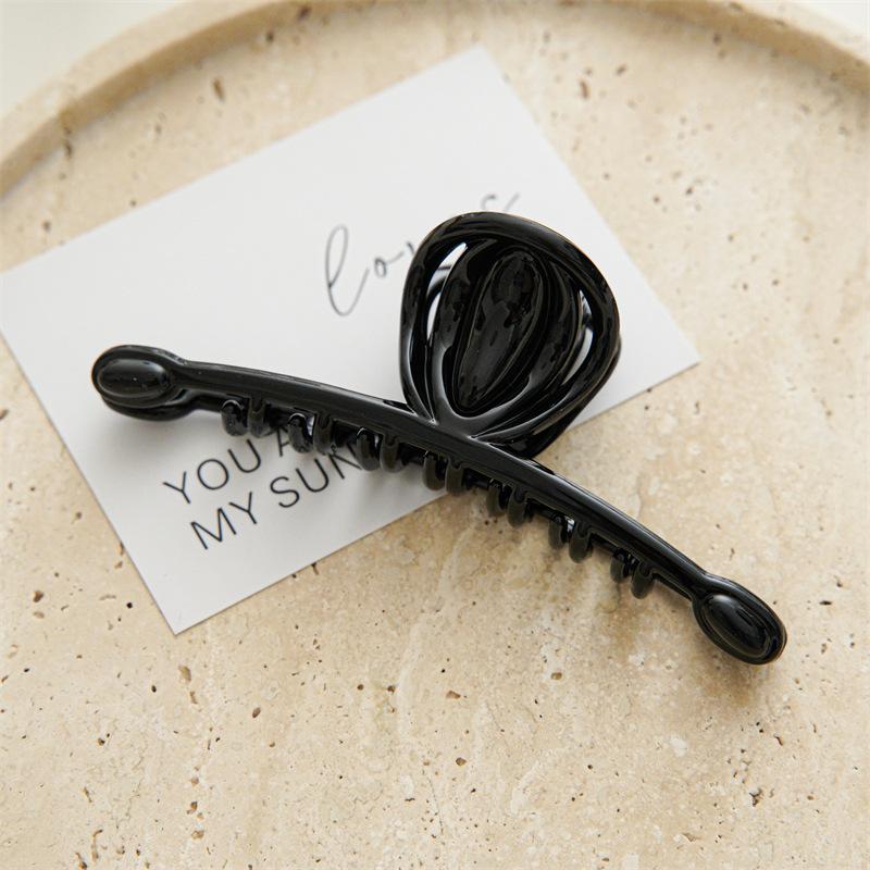 

Винтажная простая заколка для волос в форме краба, модные большие когти для волос, заколка в виде краба, заколки для волос для женщин и девочек, аксессуары для волос, головные уборы