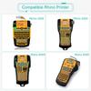 5Packs 18444 18445 Vinyl Label Tape Compatible Rhino Vinyl Industrial Tape Ribbon For DYMO Rhino 4200 5200 6000 Label Printer