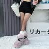 Fluffy Snow Boots Winter Women's 2025 New Thick-soled Non-slip Fluffy Cotton Shoes Medium Boots