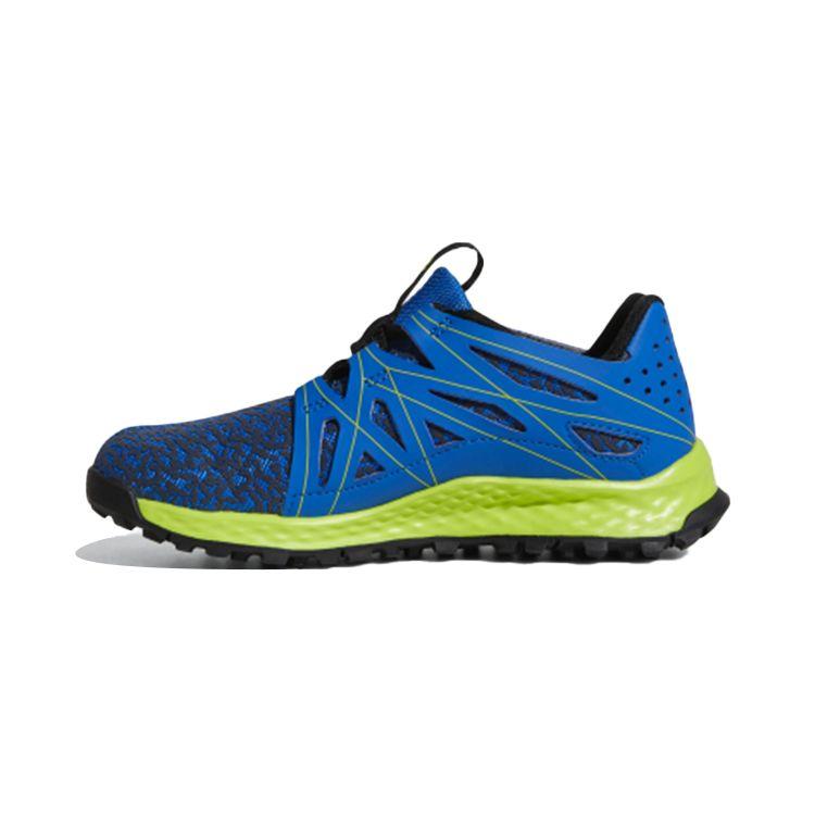 Adidas Non-Slip Breathable Low-Top Kids Running Shoes Kids Running Shoes Blue Yellow BY3443 28