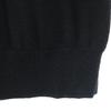 LACOSTE Made in Japan 100% wool Long sleeve V neck one piece 36 black Women Used